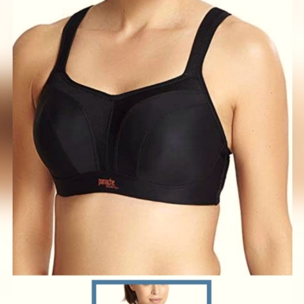 Panache Women's Underwired Sports Bra, Black, Size 34D